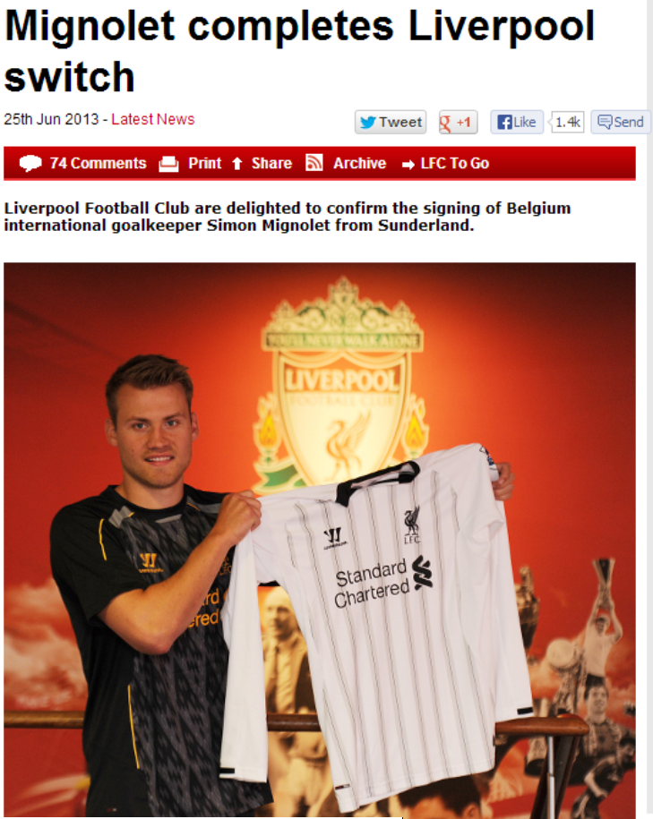 Mignolet